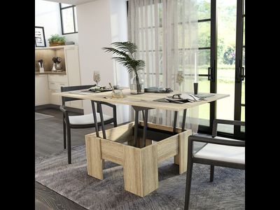 Стол Трансформер (796*432*796мм), сонома