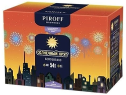 Батарея салютов СОЛНЕЧНЫЙ КРУГ БСК0105410 PIROFF | Neva-Salut.com