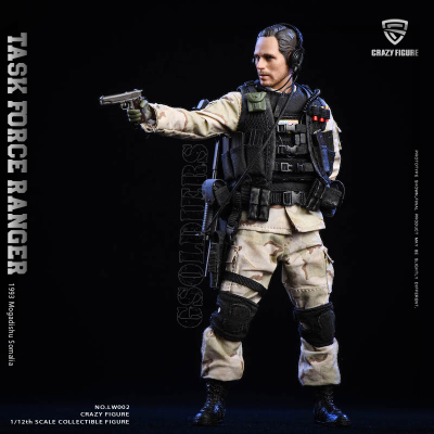 спецназ США, Коллекционная фигурка 1/12 scale US Miliary Special Force (ASOC) (LW002) CrazyFigure