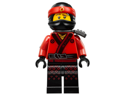 Kai - The LEGO Ninjago Movie, Pearl Dark Gray Katana Holder, n/a (njo316)
