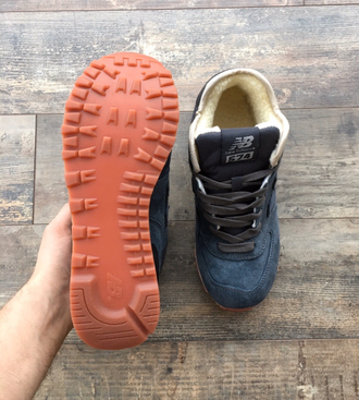 Кроссовки New Balance 574 Mid Gray зимние