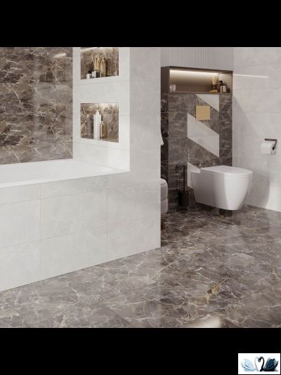 Плитка настенная Belani Maundays коричневый 25 х 50 см Береза керамика