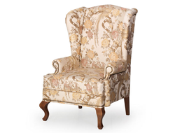 Английское кресло с ушами принт