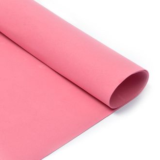 Уценка, Фоамиран Китайский, цвет розовый, размер 60*70 см, толщина 1 мм