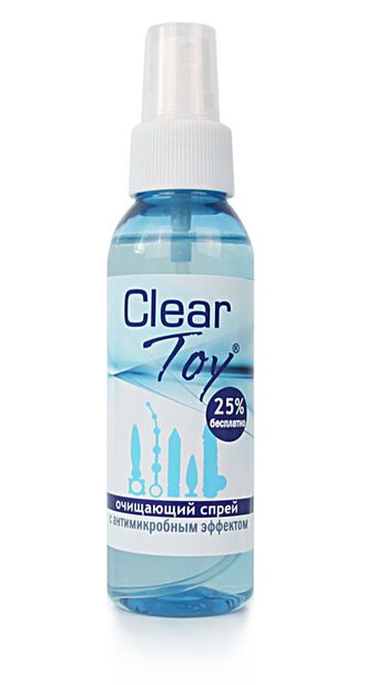 Спрей &quot;Clear toy&quot; очищающий. для ухода за секс-игрушками