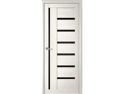 Межкомнатная дверь Мадрид с черными стеклами