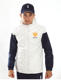 APIKA Жилет с капюшоном с вышивкой символики каратэ