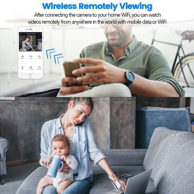 IP-камера видеонаблюдения Yoothi C1 в настольном будильнике