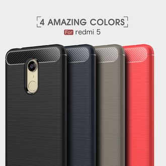 Чехол-бампер Viseaon для Xiaomi Redmi 5 (черный)