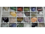 Коллекция минералов 24 шт
