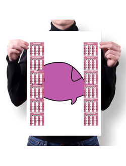 Календарь настенный талисман свинья №48