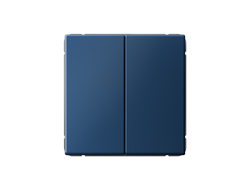 Systeme Electric ArtGallery Аквамарин Выключатель 2-клавишный, сх.5, 10АХ, механизм GAL001151