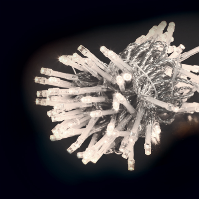 Гирлянда "Нить" 24v, 48 LED, 5м теплый белый цвет