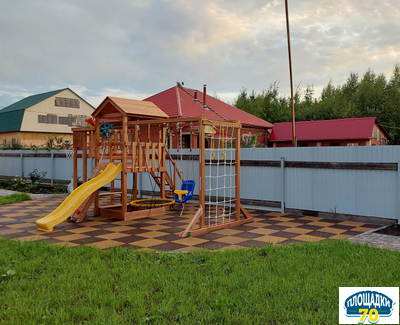 Детская площадка Савушка Мастер 4 Plus (горка 3 метра)