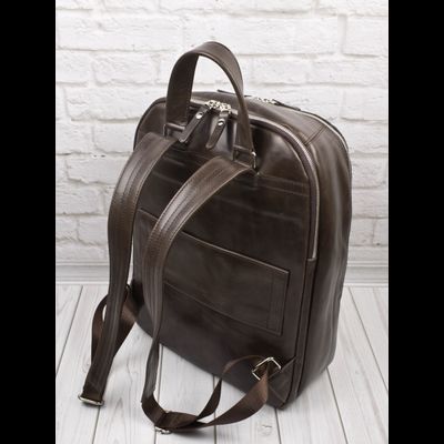 Женский кожаный рюкзак Vicenza Premium brown (арт. 
3105-52)