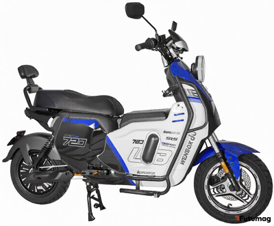 Электроскутер WENBOX U7 1500W (60V/45Ah) Синий