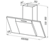 Вытяжка Maunfeld GLORIA 60 INOX GLASS B