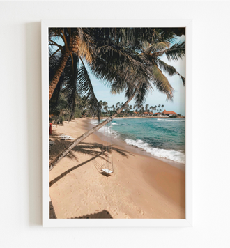 Постер в раме "Пляж" (Пластик)