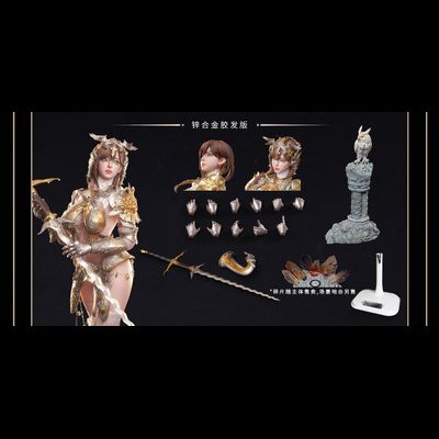 ПРЕДЗАКАЗ - Воительница в стиле фэнтази - Коллекционная фигурка 1/6 Deity Erosion Series White Owl Phoeleo Zinc Alloy Sculpted Hair ver (FSDE-01A) - Fusion Fantasy x DAMTOYS ?ЦЕНА: 31500 РУБ.?