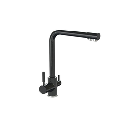 Смеситель глян. MG006Q04 (черн.) Marrbaxx