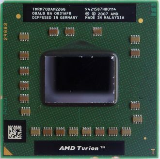 Процессор для ноутбука AMD Turion 64 x2 RM-70 2 Ghz socket S1 S1g2 (комиссионный товар)