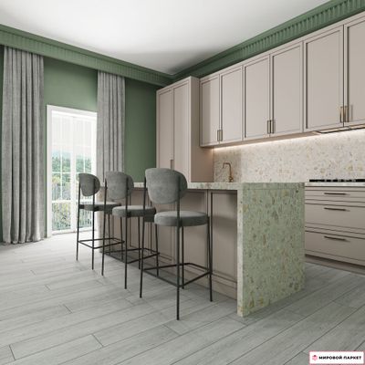 Ламинат Eversense Classic Дуб Виктория серый EL1053 34 класс толщина 8 мм с фаской 1.9948 м2