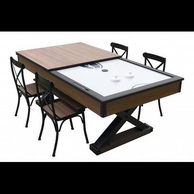 Аэрохоккей «Superior» 7 ф со столешницей (мореный дуб)