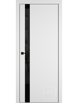 Межкомнатная Дверь VFD Urban 1SV 4*4 Emalex AL черная кромка