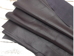 Кожа натуральная (овчина) А4 цвет слива