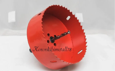 Коронка биметаллическая диаметр 123 мм глубина 40 мм