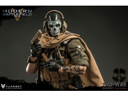 Саймон "Гоуст" Райли (Призрак, Ghost, Call of Duty Modern Warfare 2019) КОЛЛЕКЦИОННАЯ ФИГУРКА 1/6 scale MODERN BATTLEFIELD END WAR V GHOST (FS-73030) - FLAGSET