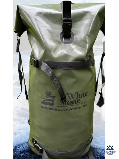 ГермоРюкзак 50л White Stone походный жестк. Хаки