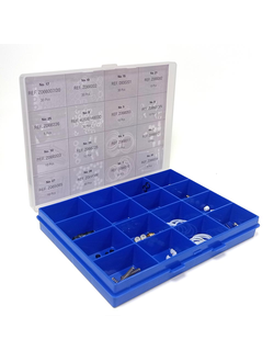 Набор запасных частей в боксе для краскопультов Walcom EGO CARBONIO 90195