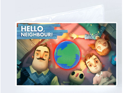 Обложка на студенческий билет Привет Сосед/ Hello Neighbor №9