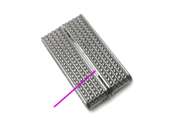 УЦЕНЕННЫЙ ТОВАР! МАГНИТНАЯ ЗАСТЁЖКА ПЛОСКАЯ - 007  - 34*4мм - ЧЁРНЫЙ