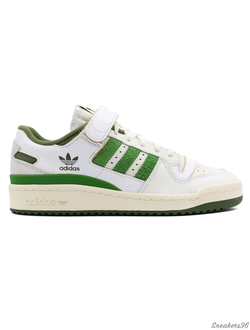 ADIDAS FORUM 84 LOW White/Green Мужские (41-45)