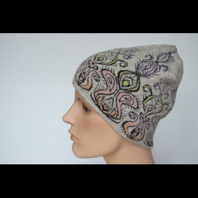 Шапка Vizio 1036 бежевая Италия