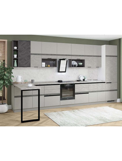 Кухонный гарнитур Бостон размер 150х422 см (копия)