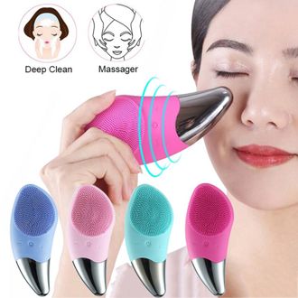 Щетка для Чистки Лица с Массажером Sonic Facial Brush