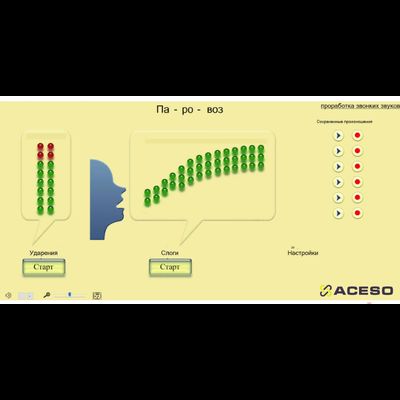 Мультисенсорный речевой тренажер Коррекция речи