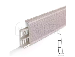 Плинтус ПВХ Идеал Деконика 85 мм. Сосна северная 274