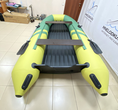 Моторная лодка GLADIATOR E330S зелено-оливковый - MNELODKU.RU