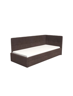 Кровать-тахта Агата Коричневая (Бонмебель)
