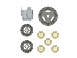 !АНАЛОГ! Gears and Differentials  / Differentials 6,  (DFF6)