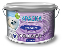 Краска водно-дисперсионная фасадная Капитель NEW для кирпича