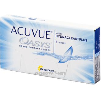 контактные линзы ACUVUE Oasys with HYDRACLEAR Plus