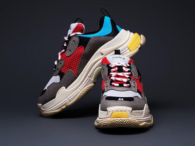 Balenciaga Triple-S Серые (36-45)