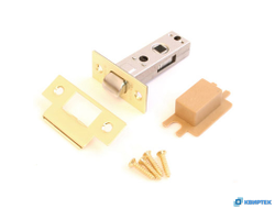 Защёлка дверная цвет Золото купить в Челябинске | КВИРТЕК