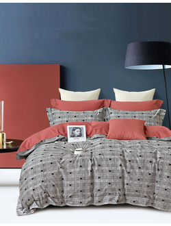 Постельное белье CRISTELLE AMANTE комплект сатин полутороспальное 150x200x1 180x230x1 50x70x1 70x70x1 AM01-135