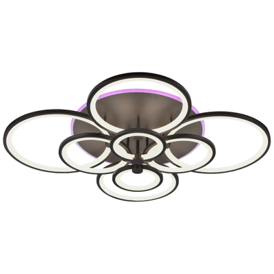 Люстра светодтодная Profit Light 8077/8 COF 256W+11W RGB